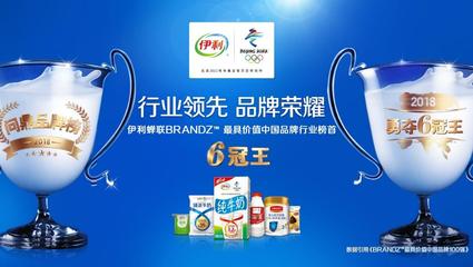 重磅！伊利再次荣登Interbrand2018中国最佳品牌排行榜快消类榜首